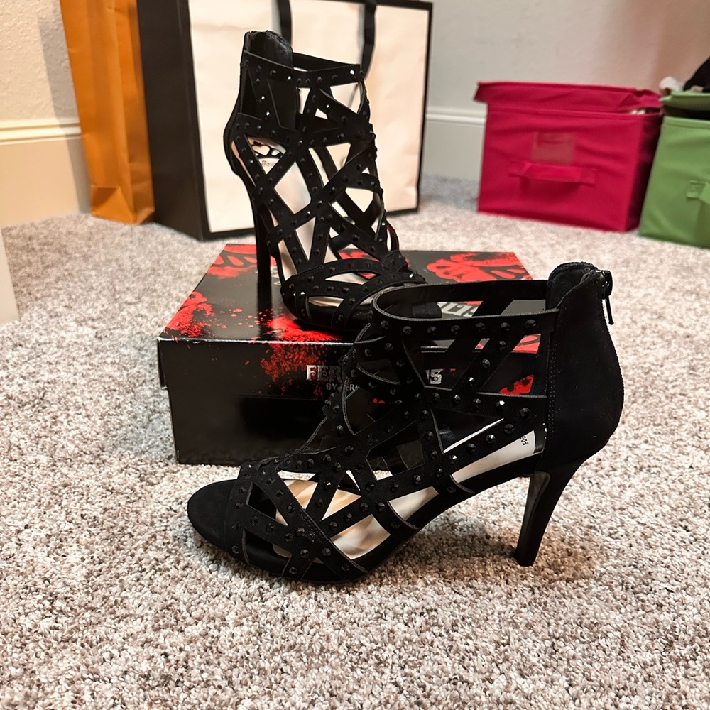 Fergalicious Caged Heel